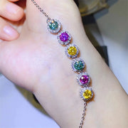 https://javiergems.com/products/925-sterling-silver-vvs1-pink-moissanite-bracelet-and-three-tone-moissanite-bracelet™