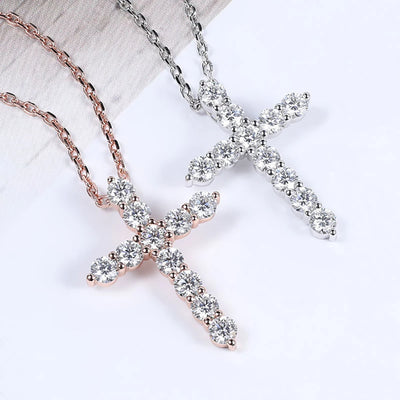 https://javiergems.com/products/925-sterling-silver-vvs1-moissanite-1-1ct-cross-necklace™