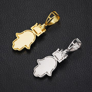 https://javiergems.com/products/925-sterling-silver-vvs1-moissanite-crown-fatima-hand-pendant™