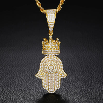 https://javiergems.com/products/925-sterling-silver-vvs1-moissanite-crown-fatima-hand-pendant™