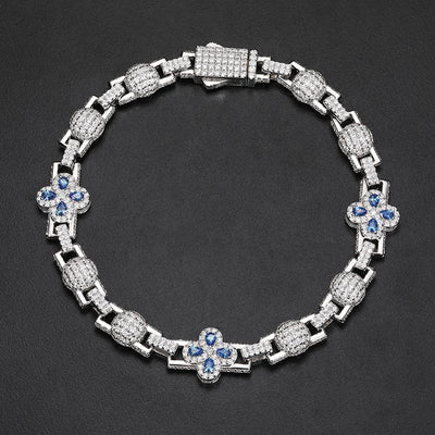 https://javiergems.com/products/925-sterling-silver-vvs1-moissanite-cuban-link-blue-flower-chain-and-bracelet™