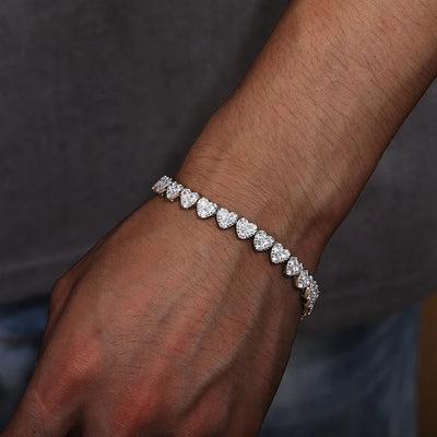 https://javiergems.com/products/925-sterling-silver-vvs1-moissanite-heart-tennis-bracelet™